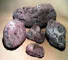 Natursteine Violetta-getrommelt